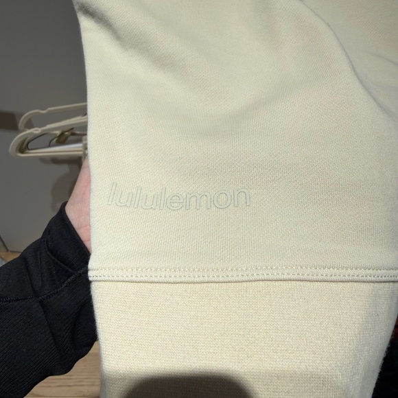 Lululemon Perfectly Oversized Crew Sweatshirt in Biege - Picture 9 of 9